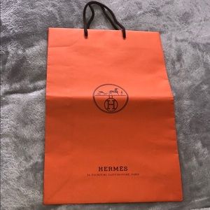 Hermès shopping bag